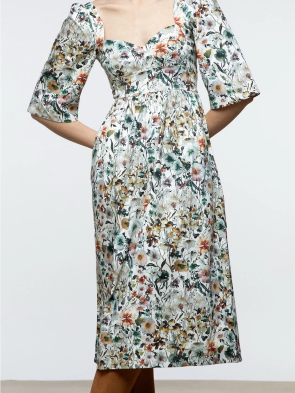 Suzan dress in Alpine Floral by Onirik